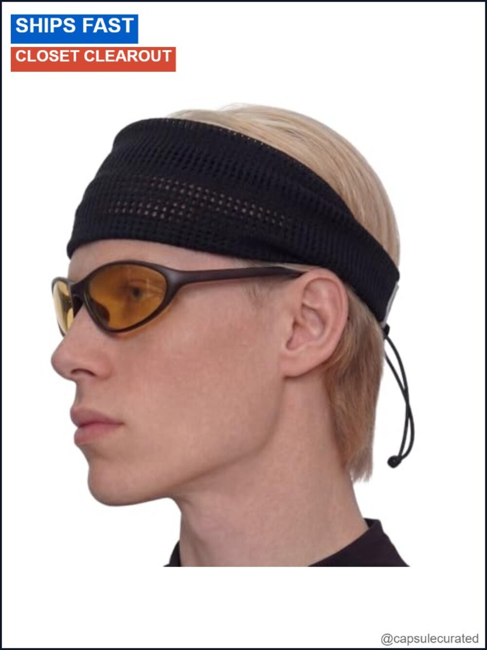 Adjustable Elastic Mesh Sports Headband Quick Dry Running Athletic
